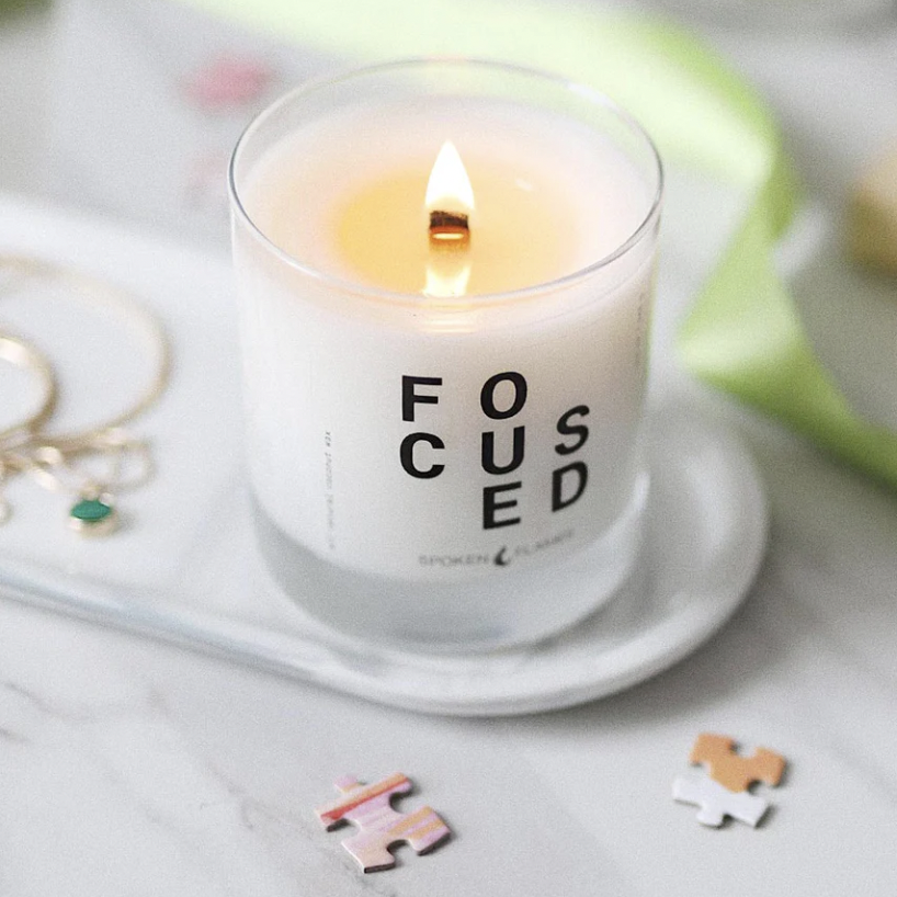 Spoken Flames Focus: Sensory Candle